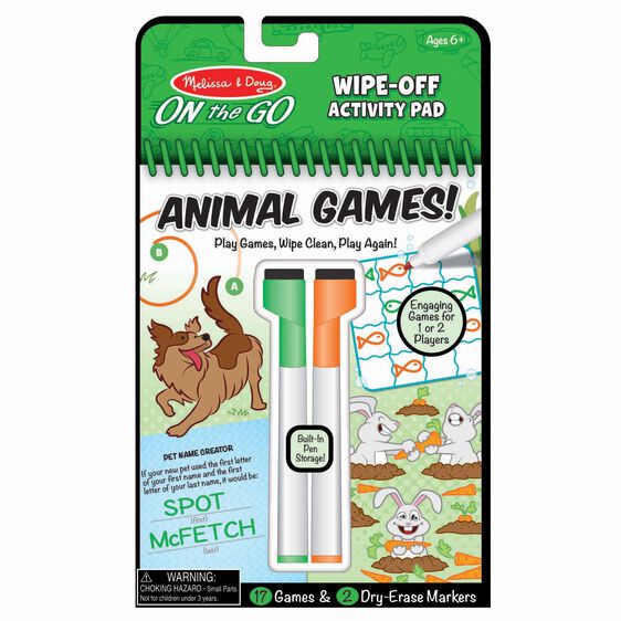M&D ON THE GO ANIMAL GAMES