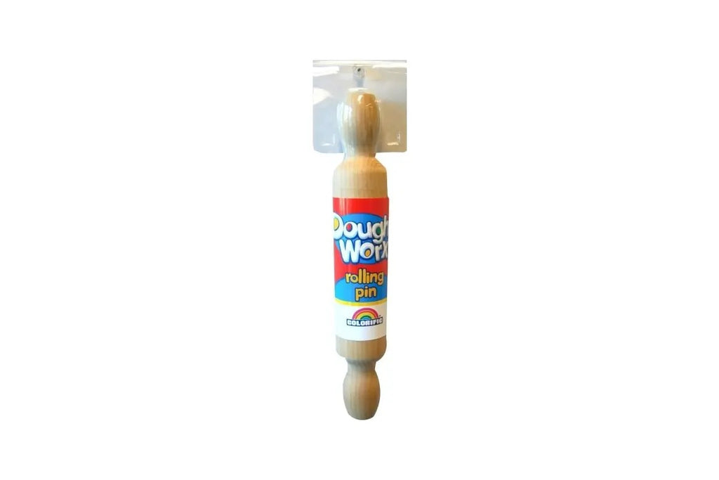 FUNTIME DOUGH WOODEN ROLLING PIN