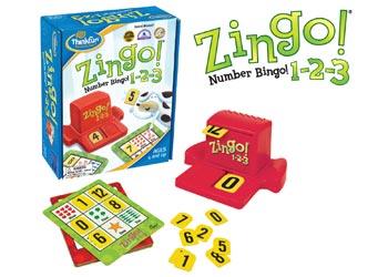 THINKFUN ZINGO 1,2,3 GAME