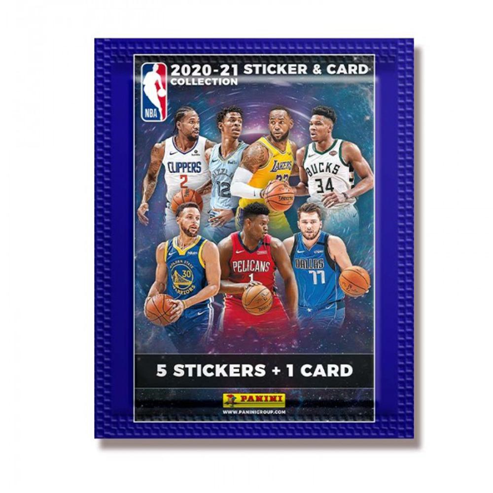 NBA 2020-21 STICKERS & CARD PACK