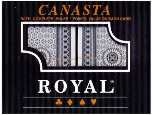 ROYAL CANASTA PLAYING CARDS DOUBLE