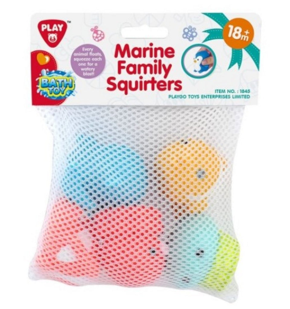 PLAYGO TOYS ENT. LTD. MARINE FAMILY SQUIRTERS